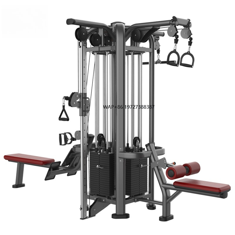 Home Gym Multi - Peralatan Latihan Kekuatan Baja Multifungsi Multi-stasiun