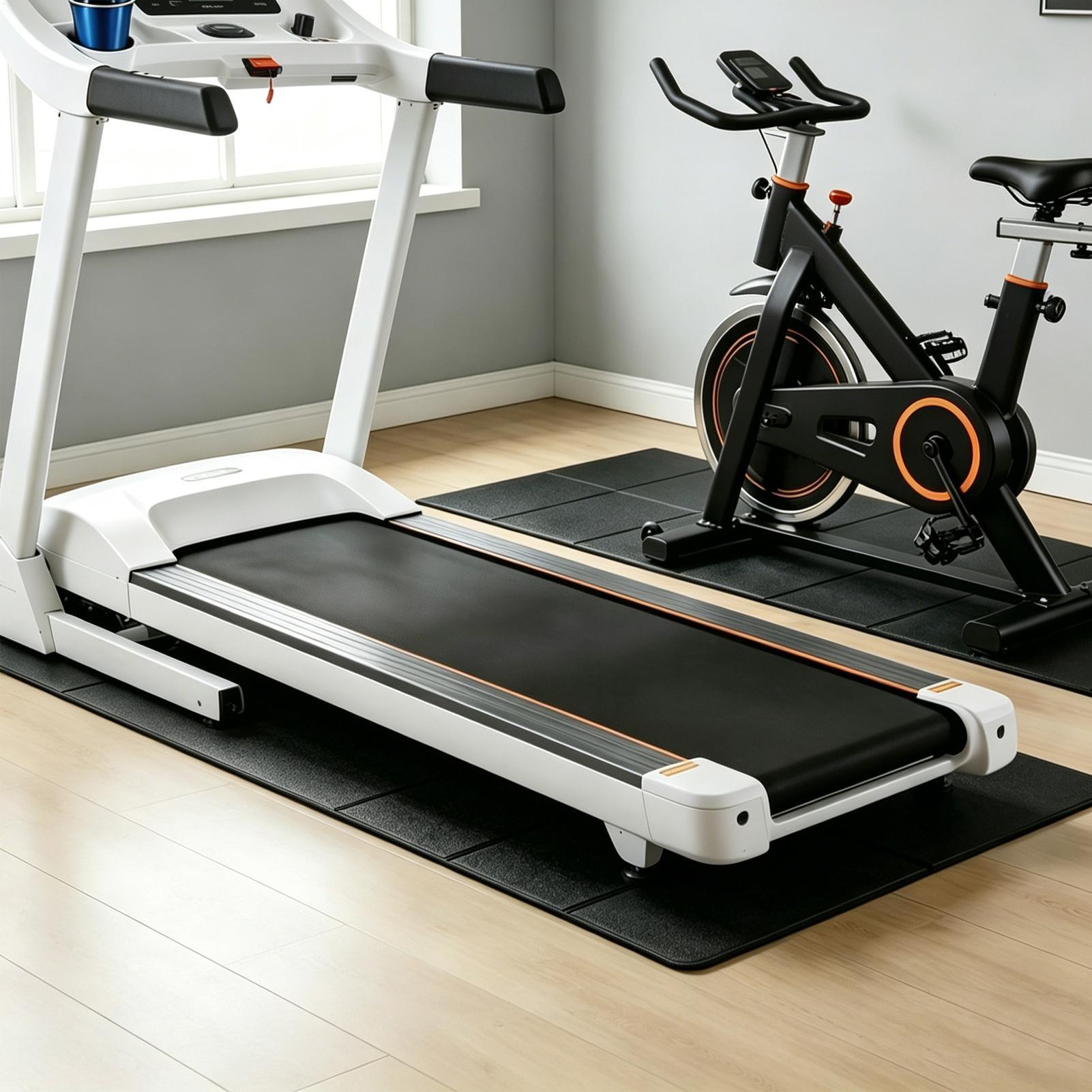 Home Gym Floor - Alas Treadmill untuk Lantai Anti Selip