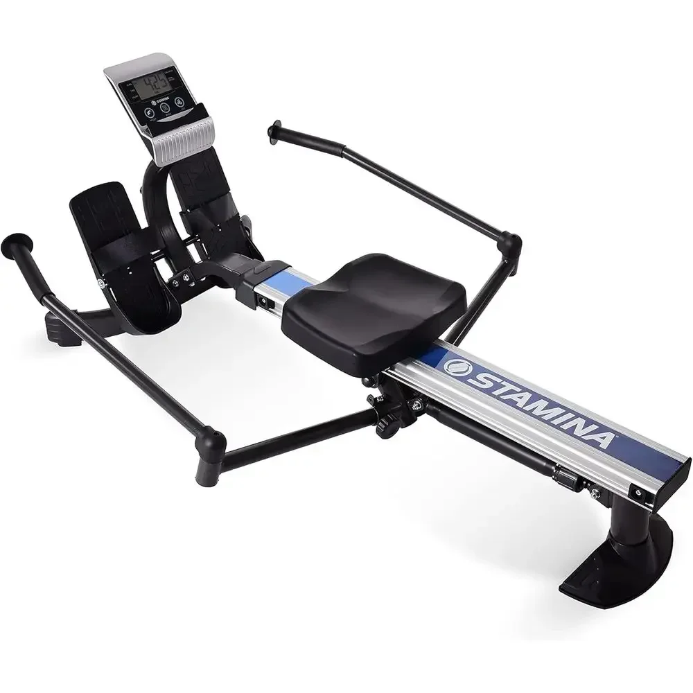 Home Gym Resistance - Mesin Dayung Hidrolik, Resistensi 250 lbs,