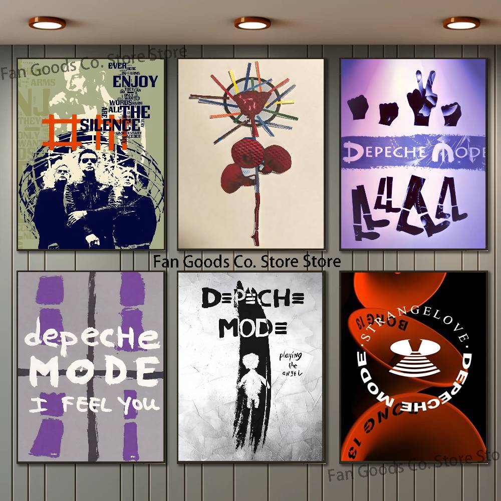 Poster Band D-Depeche-Mode Luk - Home Gym Wallpaper ulasan dan harga