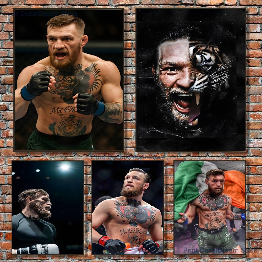 Poster C-Conor Mcgregor Lukisa - Home Gym Wallpaper ulasan dan harga