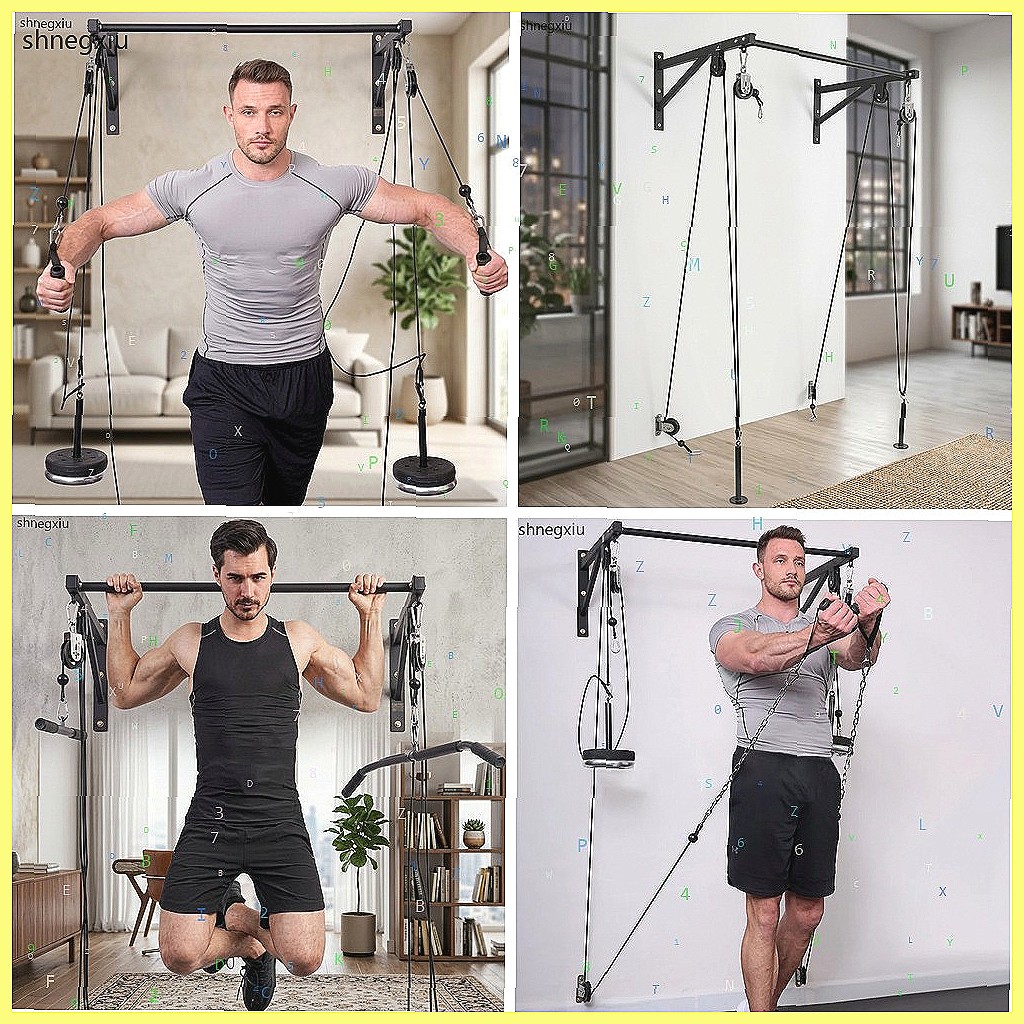 Sistem Katrol Kebugaran DIY ya - Home Gym Diy ulasan dan harga