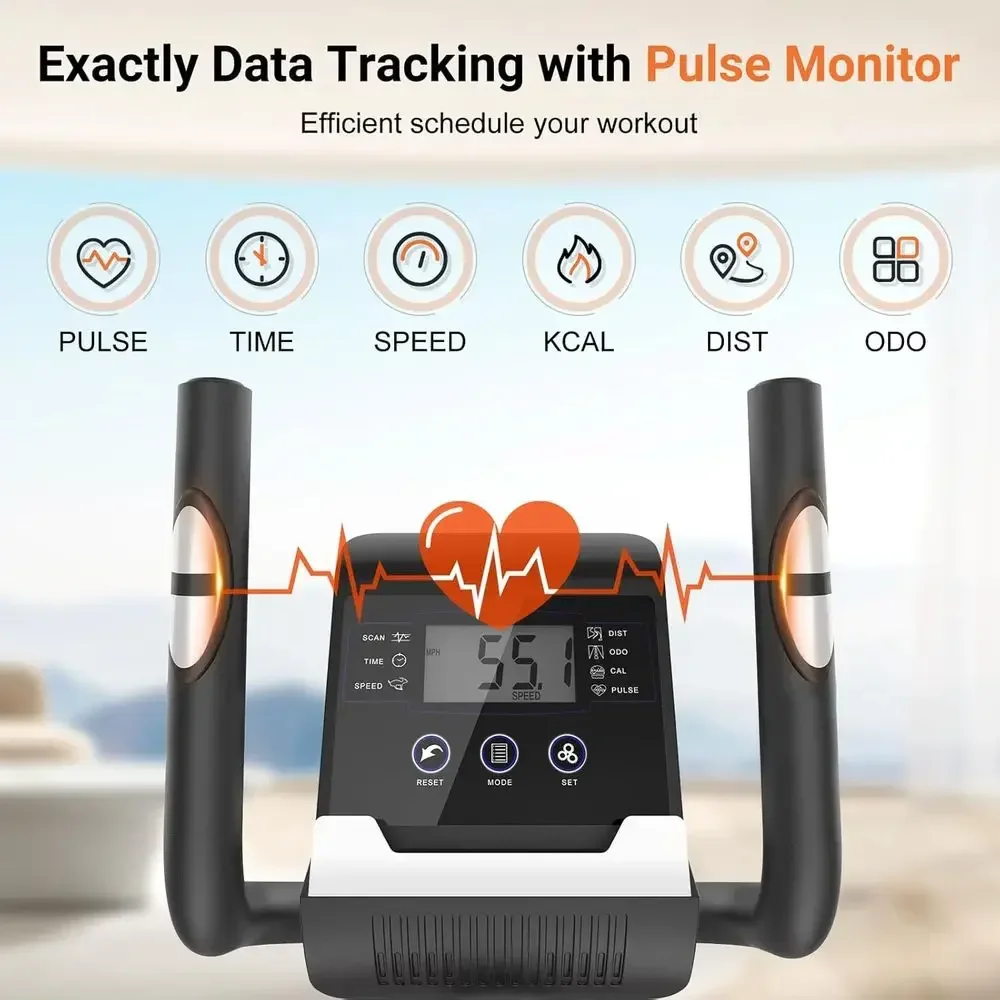 Mesin Elliptical Senyap untuk  - Home Gym Resistance ulasan dan harga