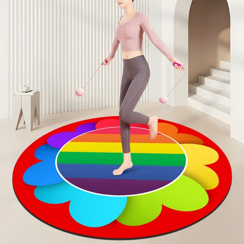 Matras Kebugaran Spiral Pelang - Home Gym Diy ulasan dan harga