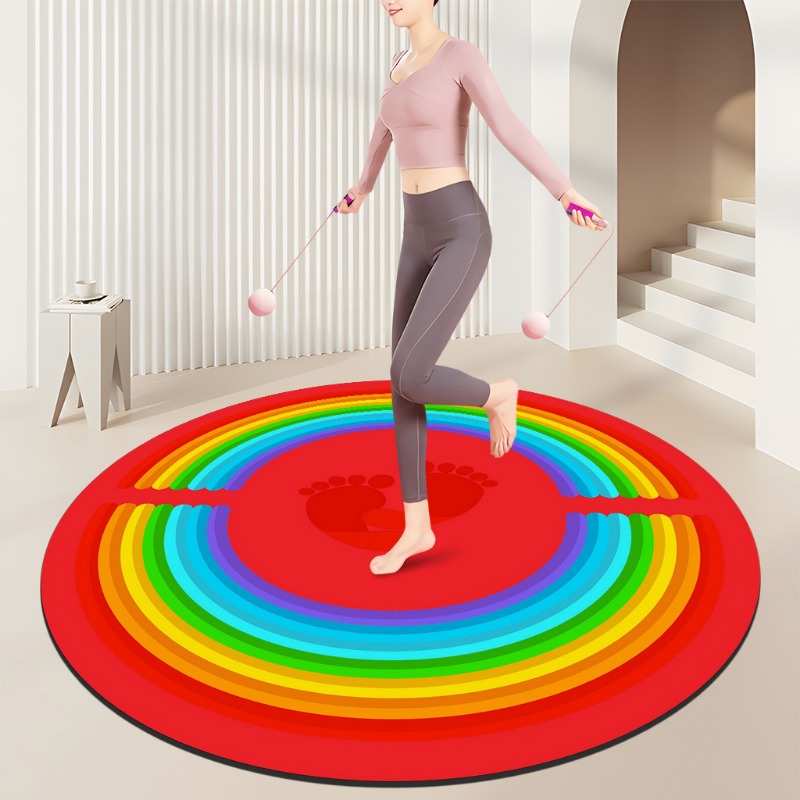 Matras Kebugaran Spiral Pelang - Home Gym Diy ulasan dan harga