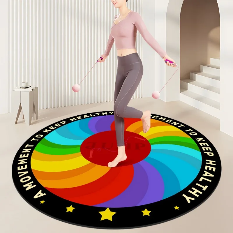 Matras Kebugaran Spiral Pelang - Home Gym Diy ulasan dan harga