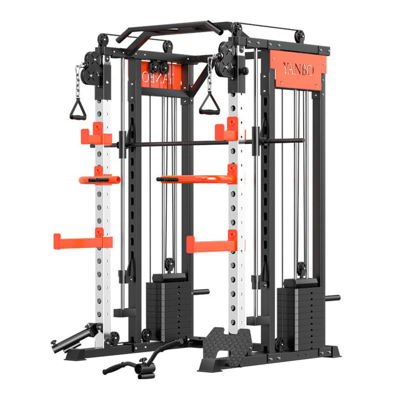 Rak Squat Kombinasi Gantry Tra - Home Gym With Smith Machine ulasan dan harga