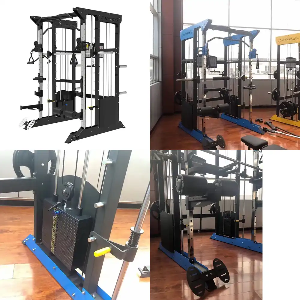 Peralatan Gym Multifungsi Prof - Home Gym With Smith Machine ulasan dan harga