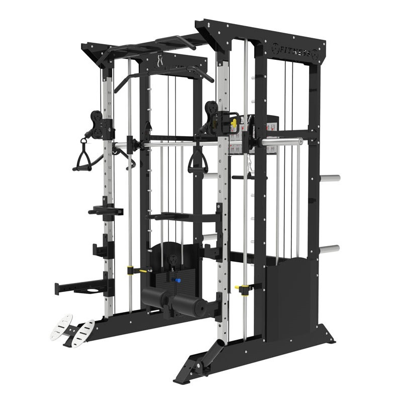 Peralatan Gym Multifungsi Prof - Home Gym With Smith Machine ulasan dan harga