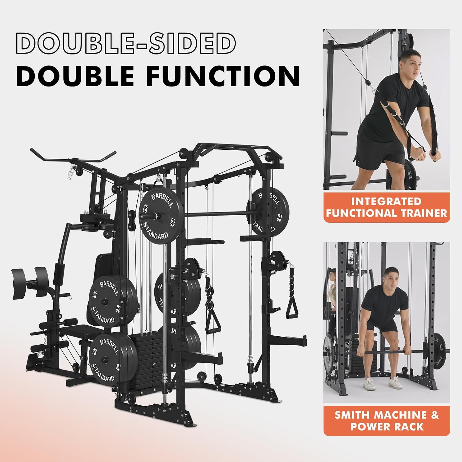 Mesin SmithΔ Dual-Station, Sta - Home Gym With Smith Machine ulasan dan harga