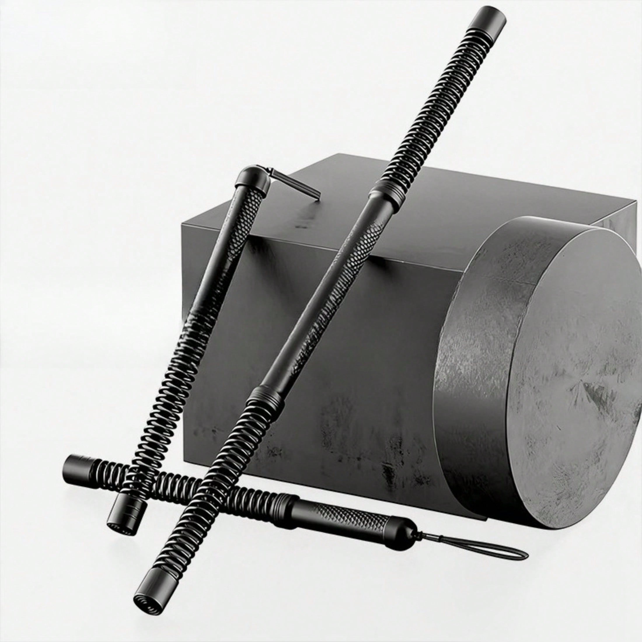 2-in-1 Cordless Battle Rope Po - Home Gym Resistance ulasan dan harga