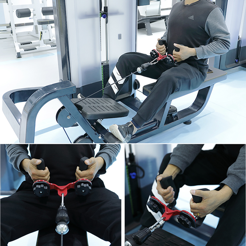 Mesin Kabel Pulley Gym Bar Pul - Home Gym Mma ulasan dan harga